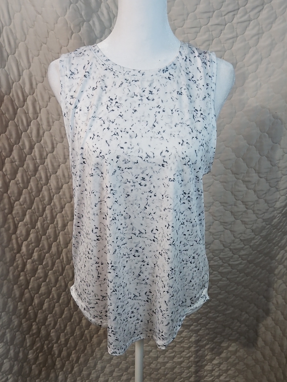 Avia Marble Print High-low Tank